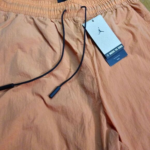 Air Jordan 23 Engineered Woven Pants Rust Oxide Black Men's Small S DV7699-872 - Picture 12 of 15